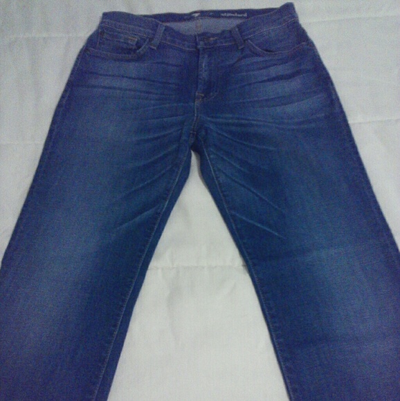 🌺 7FAM Mens Standard Cut Jeans EUC - Picture 4 of 5
